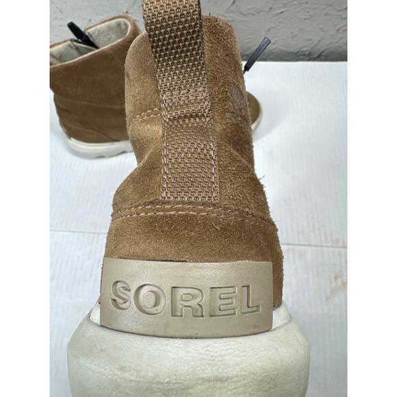 Sorel Womens Explorer II Zip Bootie Delta Fawn Brown Boots Size 8 - Picture 4 of 7